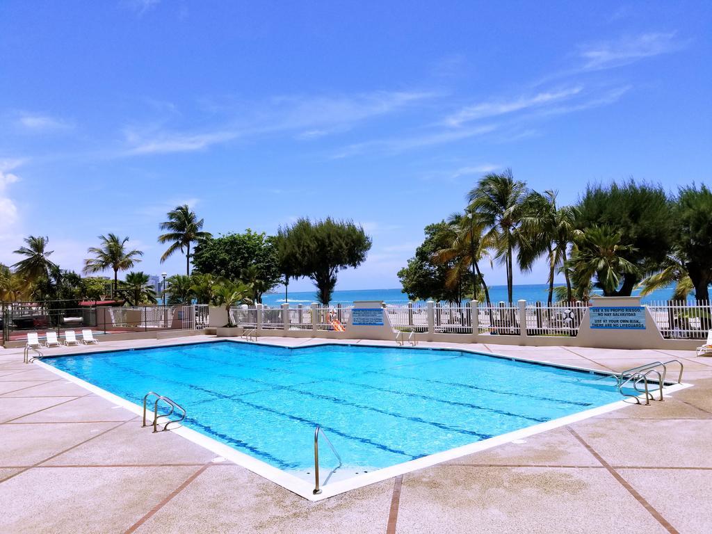 Beachfront Coral Beach Condo San Juan Dış mekan fotoğraf