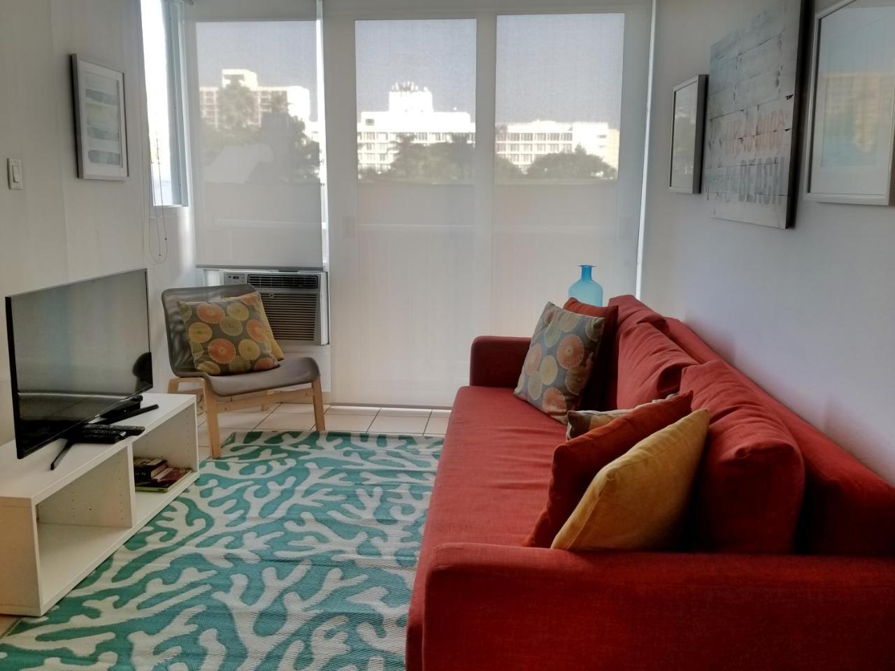 Beachfront Coral Beach Condo San Juan Dış mekan fotoğraf