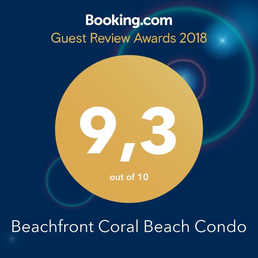 Beachfront Coral Beach Condo San Juan Dış mekan fotoğraf